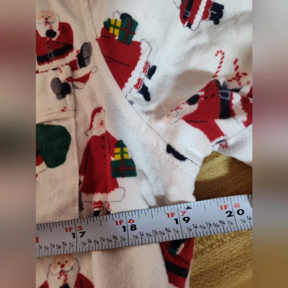 The Company Store Pajamas Merry Christmas Sz 14/16 Kids  Small Adult NWOT Unisex